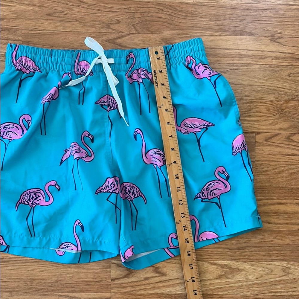 Chubbies Swim Trunks Board Shorts Flamingo Size Lare NWOT - Picture 4 of 7